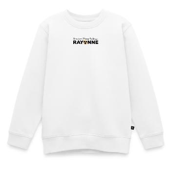 Je suis une manip radio qui rayonne Radiologie - Sweat Premium enfant bio - blanc - Devant - AI Model Kid Male (0cm)