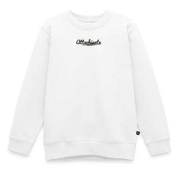 Liebenswerte :) - Kinder Premium Organic Sweatshirt - Weiß - Vorne - AI Model Kid Male (0cm)