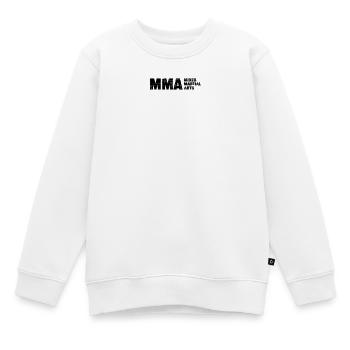 MMA - Kinder Premium Organic Sweatshirt - Weiß - Vorne - AI Model Kid Male (0cm)