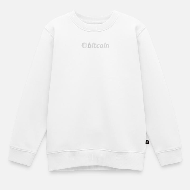 HODL - Sweat Premium enfant bio - blanc