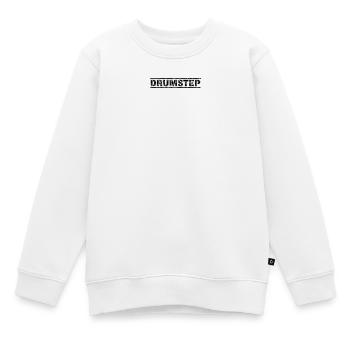 Pas de tambour - Sweat Premium enfant bio - blanc - Devant - AI Model Kid Male (0cm)