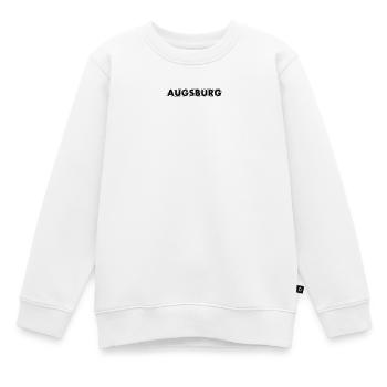 Augsburg - Kinder Premium Organic Sweatshirt - Weiß - Vorne - AI Model Kid Male (0cm)