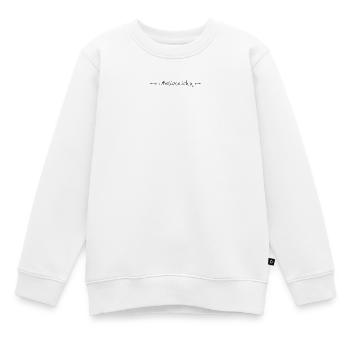 Fils du baccalauréat - Sweat Premium enfant bio - blanc - Devant - AI Model Kid Male (0cm)