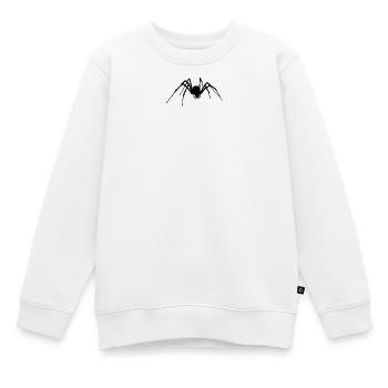 Spinne - Kinder Premium Organic Sweatshirt - Weiß - Vorne - AI Model Kid Male (0cm)