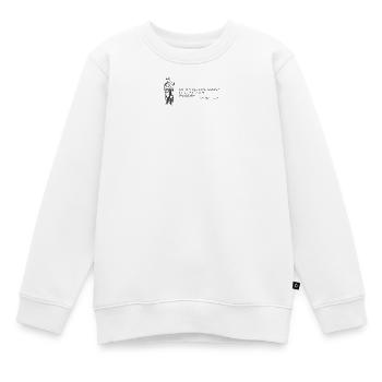 Die gute Mutter von Marseille Notre Dame de la Garde - Kinder Premium Organic Sweatshirt - Weiß - Vorne - AI Model Kid Male (0cm)