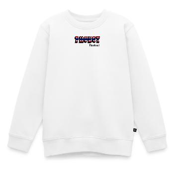 Phuket Thailand Flaggen Design - Kinder Premium Organic Sweatshirt - Weiß - Vorne - AI Model Kid Male (0cm)
