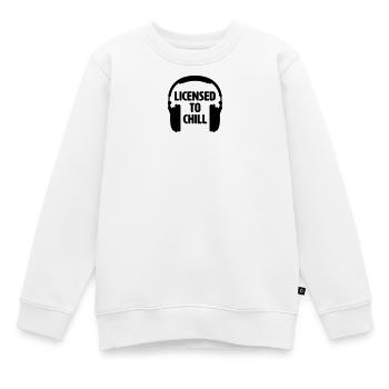 Autorisé à refroidir - Sweat Premium enfant bio - blanc - Devant - AI Model Kid Male (0cm)