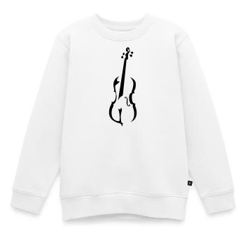 Cello - Kinder Premium Organic Sweatshirt - Weiß - Vorne - AI Model Kid Male (0cm)