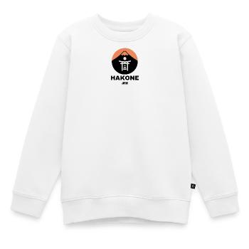 Hakone - Fuji - Japan - Kids Premium Organic Sweatshirt - white - Front - AI Model Kid Male (0cm)