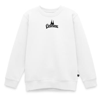 Cologne Classic Dom - Köln mit Kölner Dom - Kinder Premium Organic Sweatshirt - Weiß - Vorne - AI Model Kid Male (0cm)