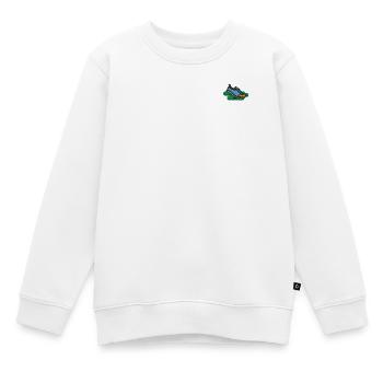 Formateur - Sweat Premium enfant bio - blanc - Devant - AI Model Kid Male (0cm)