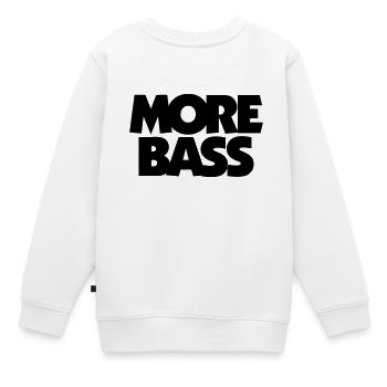 Plus de bassistes bassistes - Sweat Premium enfant bio - blanc - Dos - AI Model Kid Male (0cm)