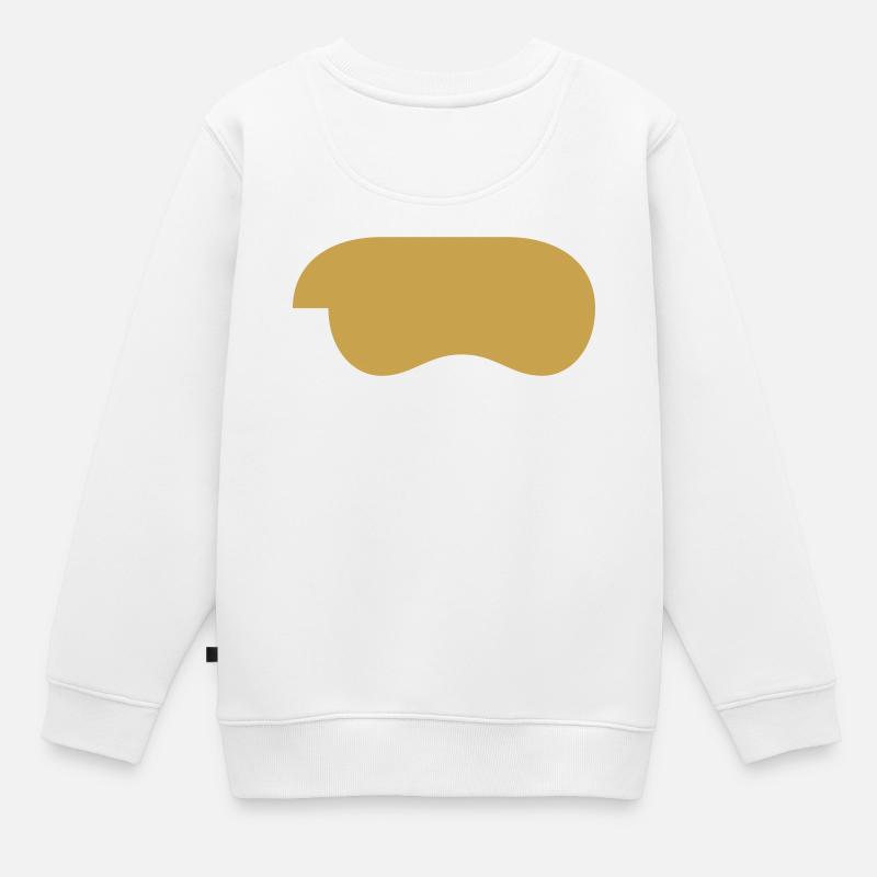 controller-gold - Kinder Premium Organic Sweatshirt - Weiß