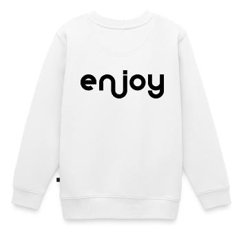 Jouir - Sweat Premium enfant bio - blanc - Dos - AI Model Kid Male (0cm)