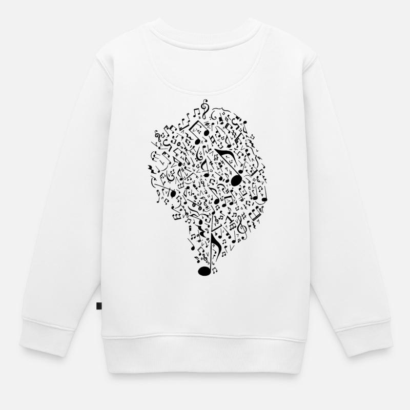 Partition - Sweat Premium enfant bio - blanc