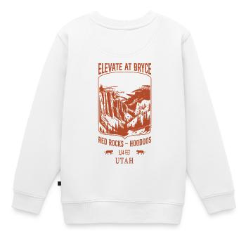 Elevate at Bryce - Sand - Sweat Premium enfant bio - blanc - Dos - AI Model Kid Male (0cm)