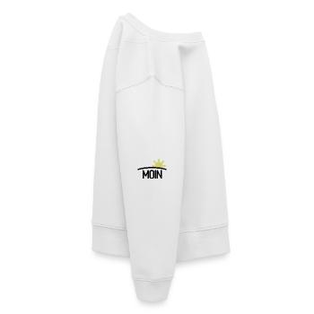Moin Guten Morgen Sonne - Kinder Premium Organic Sweatshirt - Weiß - Rechts - AI Model Kid Male (0cm)