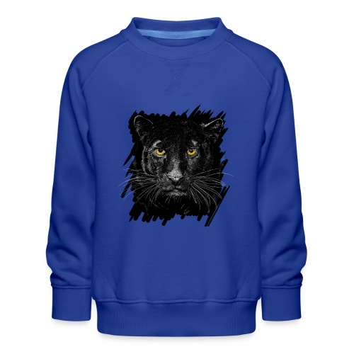 Schwarzer Panther - Kinder Premium Pullover