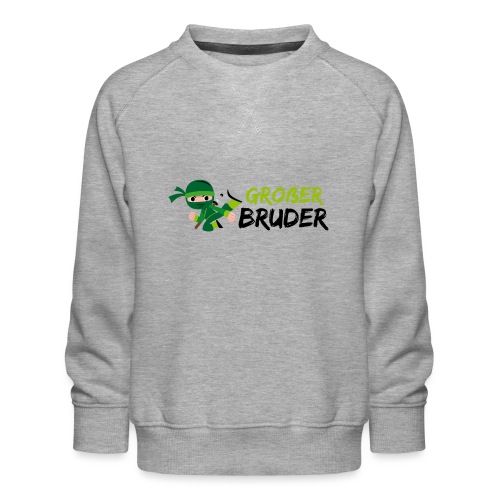 Ninja - Großer Bruder - Kinder Premium Pullover