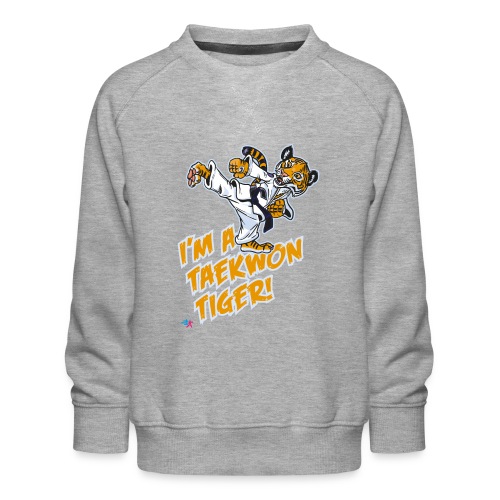 I'm a Discovery Taekwon Tiger! - Kids' Premium Sweatshirt