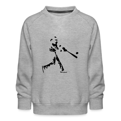 baseball spieler - Kinder Premium Pullover