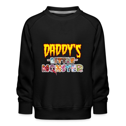 Daddy's little Monster - Halloween Grusel - Kinder Premium Pullover
