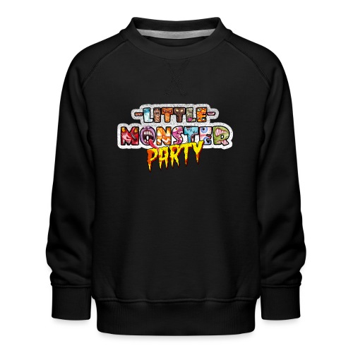 Little Monster Party - Kinder Geburtstag Feier - Kinder Premium Pullover