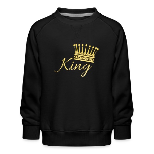King Or by T-shirt chic et choc - Sweat ras-du-cou Premium Enfant