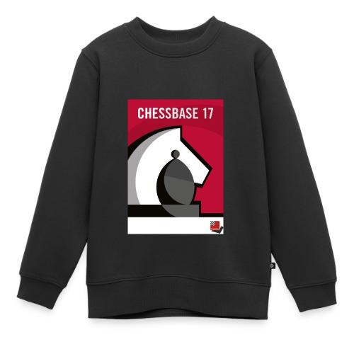 CHESSBASE 17 - Schach, Läufer, Springer - Sudadera de cuello redondo para niño/adolescente Premium ecológica
