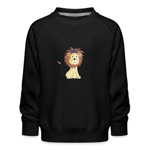 Löwe Theo - Kinder Premium Pullover