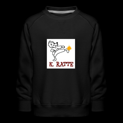 Komiks karate - Børne premium sweatshirt