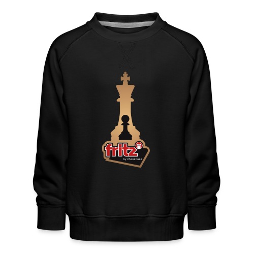 Fritz 19 Chess King and Pawn - Kids' Premium Sweatshirt