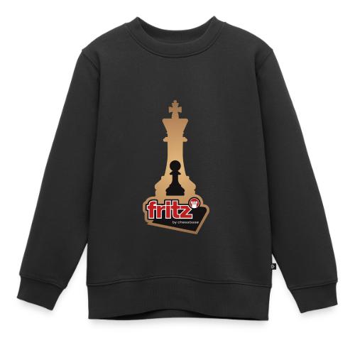 Fritz 19 Rey y Peón de ajedrez - Sudadera de cuello redondo para niño/adolescente Premium ecológica
