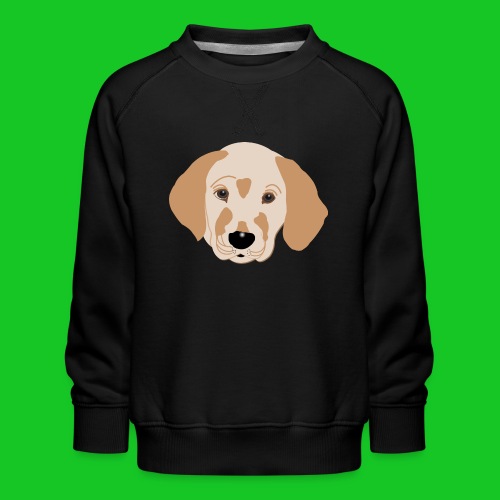 Golden Retriever, hond, hondje, puppie, dog, puppy - Kinderen premium sweater
