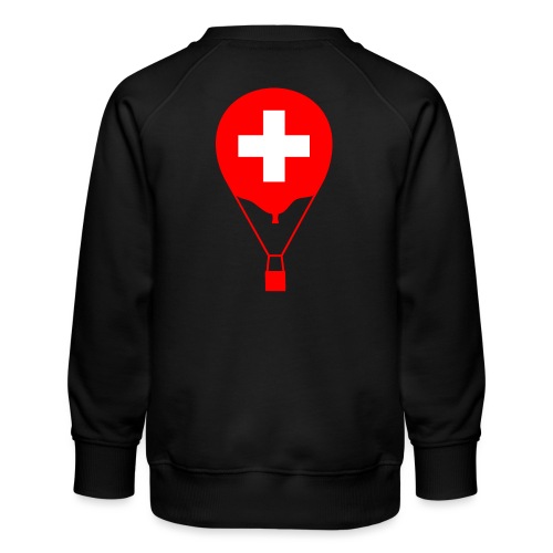 Gasballon i schweizisk design - Børne premium sweatshirt
