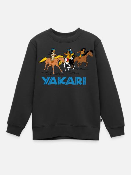Yakari et ses amis Tee shirt Enfant - Sweat Premium enfant bio - 