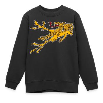 Greif von Rostock - Kinder Premium Organic Sweatshirt - Schwarz - Vorne - AI Model Kid Female (0cm)