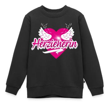 Erzieherin Erzieher - Kinder Premium Organic Sweatshirt - Schwarz - Vorne - AI Model Kid Female (0cm)