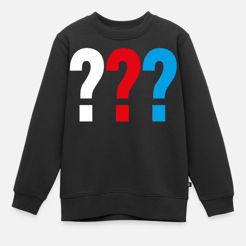 Les Trois ??? Logo - Sweat Premium enfant bio - noir