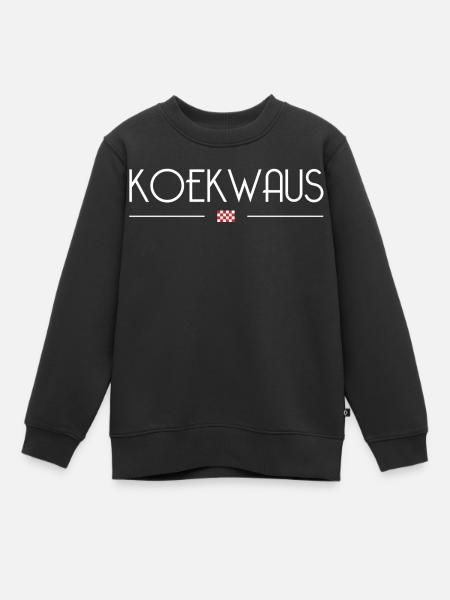 Koekwaus - Kinder Premium Organic Sweatshirt - Schwarz
