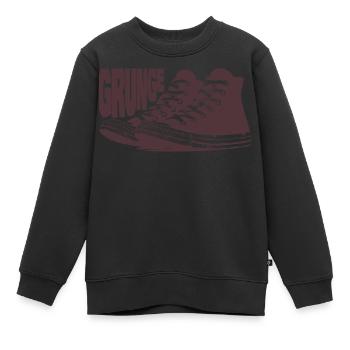 Chaussures Grunge - Sweat Premium enfant bio - noir - Devant - AI Model Kid Female (0cm)