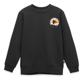 Freeride Ski Freestyle Skifahrer Logo Länderkürzel - Kinder Premium Organic Sweatshirt - Schwarz - Vorne - AI Model Kid Female (0cm)