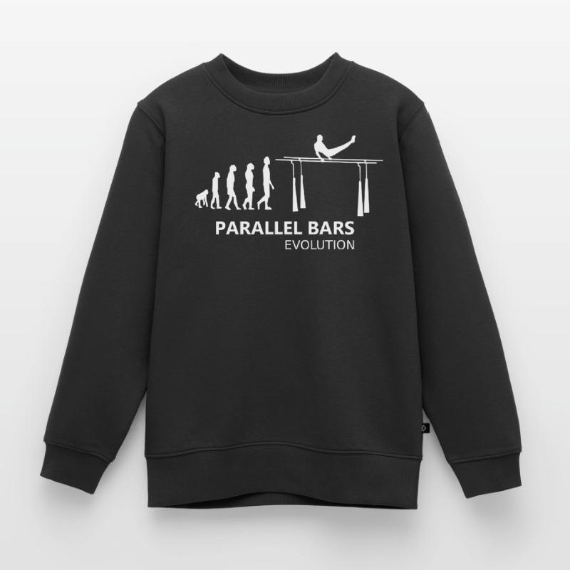 Parallel Bars Parallel Bars Evolution Gymnastics Kids Premium Organic Sweatshirt