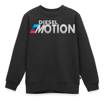Diesel Emotionen - Kinder Premium Organic Sweatshirt - Schwarz - Vorne - AI Model Kid Female (0cm)