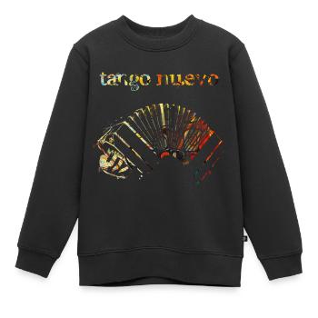 Tango Nuevo - Sweat Premium enfant bio - noir - Devant - AI Model Kid Female (0cm)