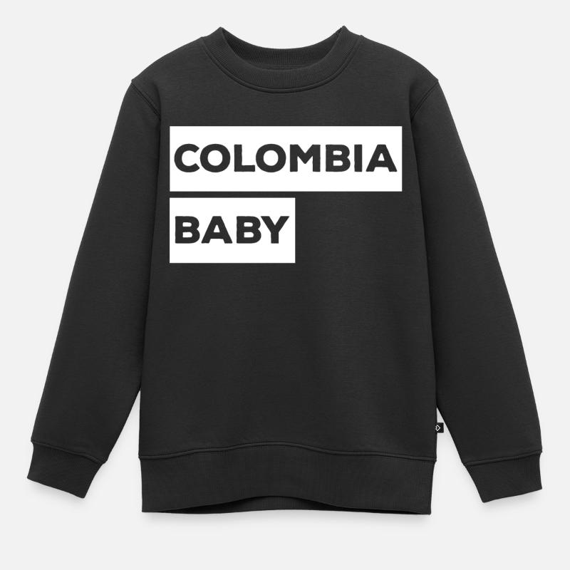 Colombie bébé - Sweat Premium enfant bio - noir