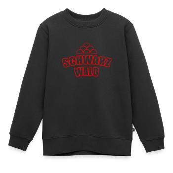 Schwarzwald - Kinder Premium Organic Sweatshirt - Schwarz - Vorne - AI Model Kid Female (0cm)