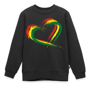 Bolivien - Kinder Premium Organic Sweatshirt - Schwarz - Vorne - AI Model Kid Female (0cm)