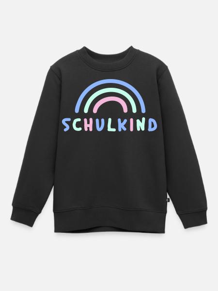 Schulkind - Kinder Premium Organic Sweatshirt - Schwarz