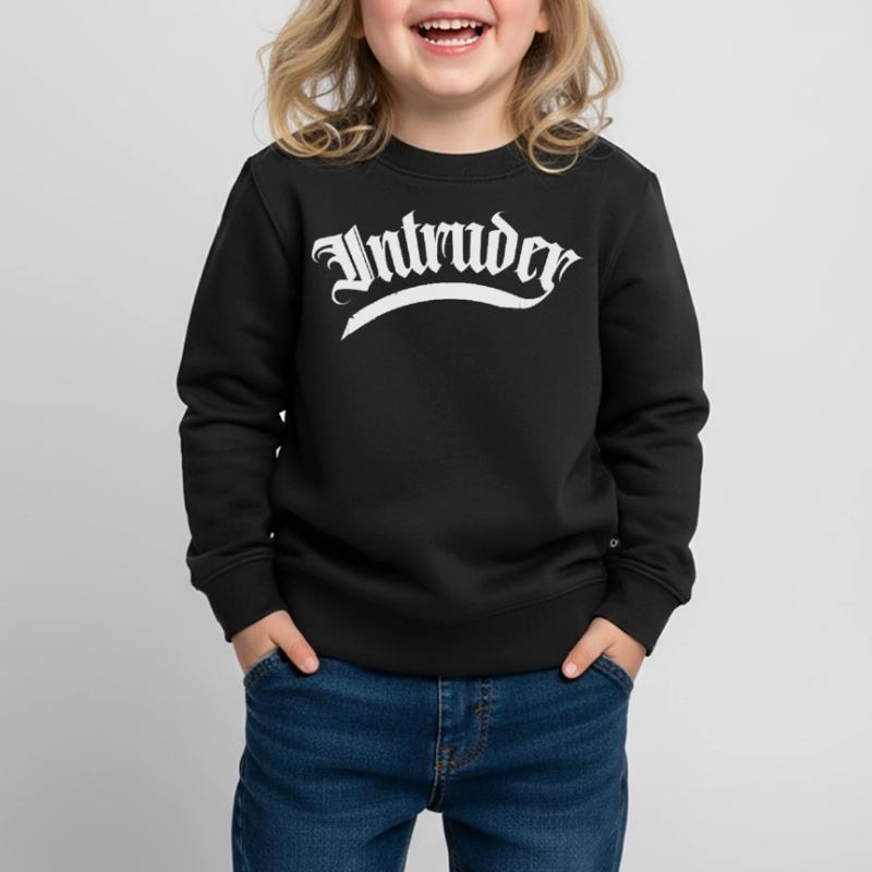 intruder hacker eindringling clan sticker computer Kinder Premium Organic Sweatshirt